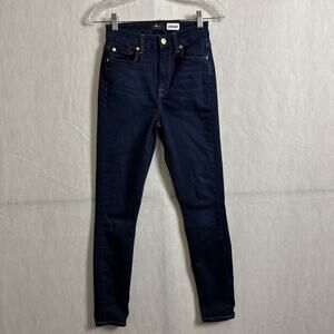 74AMK Women's Size 25 Dark Wash The Highwaist Ankle Skinny Jeans